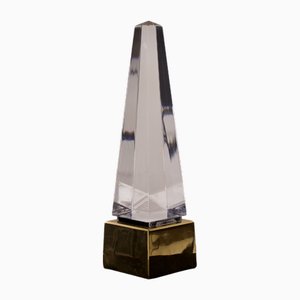 Obelisk Lamp in Acrylic Glass, 1970s