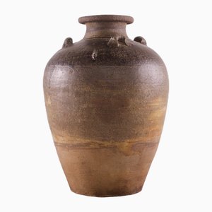 Jar in Glazed Stoneware