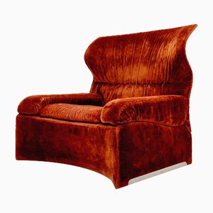 Fauteuil Space Age par Giovanni Offerdi pour Saporiti, Italie, 1970s