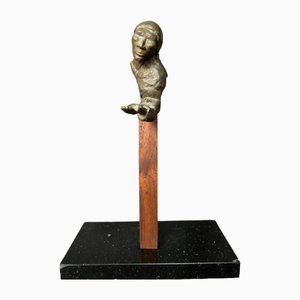 Richard V. Greeves, Figurine Navajo, 1980s, Sculpture en Bronze