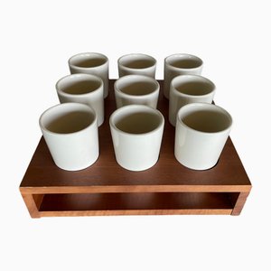Royal Boch Expo 58 Cup Set from Villeroy & Boch, Set of 10