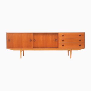 Credenza lunga e minimalista di William Watting per Fristho, Paesi Bassi, 1954