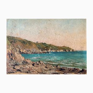 Henri Prosper Wirth, Landscape, 1912, Oil Painting, Framed