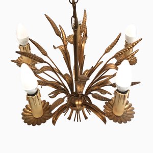 Lampada a sospensione Hollywood Regency di Hans Kögl, anni '70