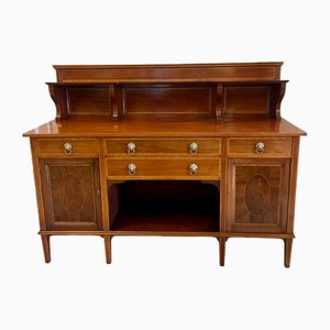Großes antikes edwardianisches Sideboard aus Mahagoni mit Intarsien, 1900