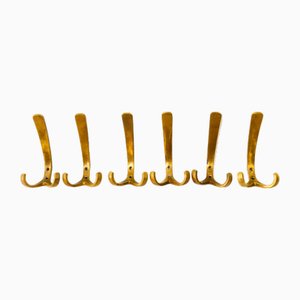 Austrian Wall Hooks by Herta Baller, 1950s, Set of 6