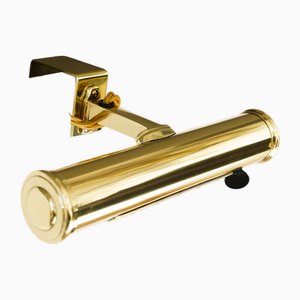 Art Deco Messing Klemmlampe, Wien, 1920er