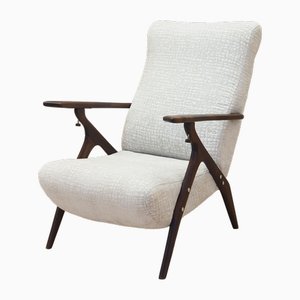 Fauteuil en Hêtre, Italie, 1970s