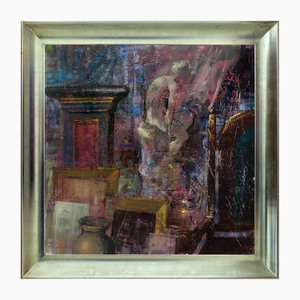 Renato Criscuolo, Nello Studio, 2008, Oil on Canvas, Framed