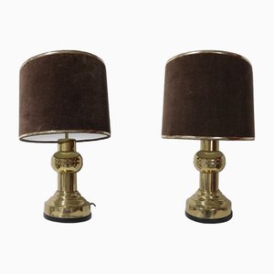 Vintage Italian Table Lamps, 1970s, Set of 2
