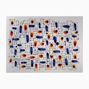 Andrzej Fogtt, Kuraszewo, Gouache and Ink Drawing, 2003