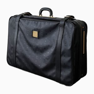 Valise de Voyage en Cuir, Michael Cromer Munich, Cuir & Visetos, Allemagne, 1980s