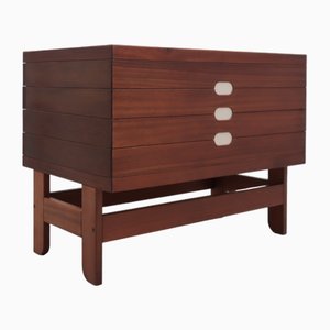 Commode à Tiroirs Vintage en Teck de Poltronova, 1960s