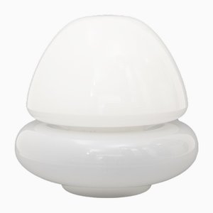 Table Lamp with Double Murano Glass Diffuser, 1970s