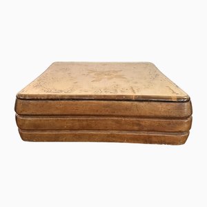 Caja con tablero de vidrio rosa de Pietro Chiesa para Fontana Arte, 1930