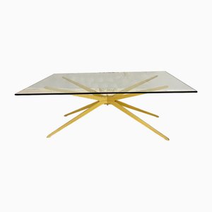 Gold Coffee Table by Enrico Pandolfini, 1950