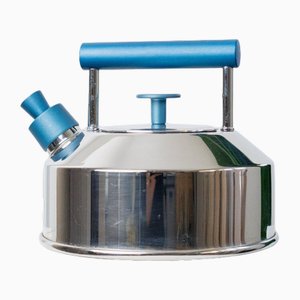 Vintage Italian Prandelli Stainless Steel Kettle by Raunkjaer Kjaergaard, 1980s