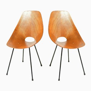 Chaises Medea Vintage par Vittorio Nobili, Italie, Set de 2