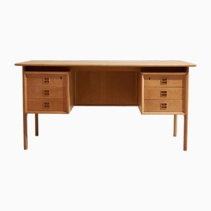Oak Desk by Erik Brouer for Brouer Møbelfabrik, 1960s