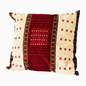 Housse de Coussin Vintage en Tissu