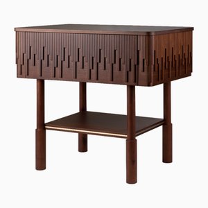 Mesita de noche Campbell de Wood Tailors Club
