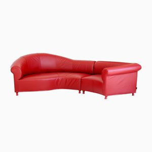 Leather Sofa by Sergio Giobbi