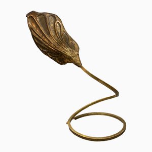 Tommaso Barbi zugeschriebene Leaf Tischlampe für Bottega Gadda, 1970