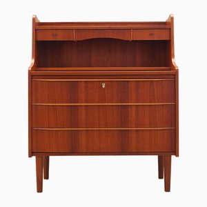 Vintage Danish Teak Secretary, 1970s