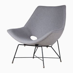 Kosmos Lounge Chair by Augusto Bozzi for Saporiti, 1950