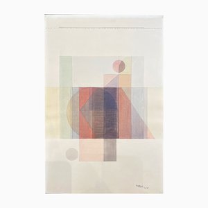 Hajo Rose, Composition, 1938, Watercolor
