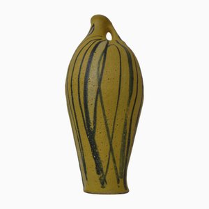 Organic Studio Ceramic Handle Vase, 1950s