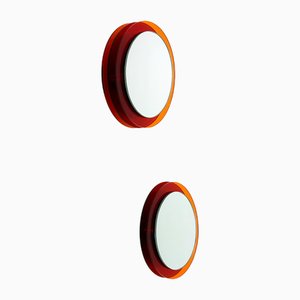 Sunset Wall Mirrors by Andreas Berlin, Set of 2