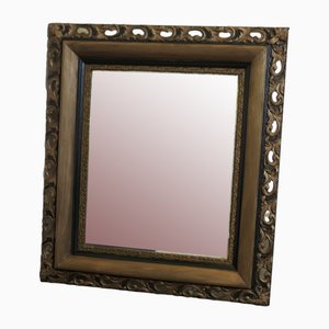 Large Decorative Dark Gilt Wall Mirror