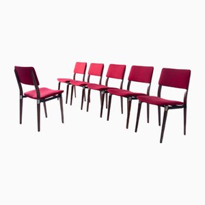 S82 Chairs by Eugenio Gerli for Tecno, 1960s, Set of 6