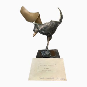 Enrique Broglia, Vogelskulptur, 1980er, Bronze