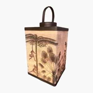 Square Tao Lantern with Internal Glass for Candle by Hoff interieur