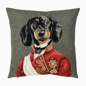 Cushion Cover with Dachshund