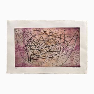 Stanley William Hayter, Boats, 1957, Engraving