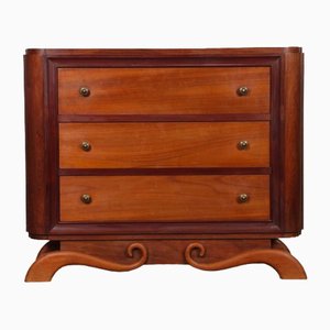 Vintage Wooden Chest of Drawers, 1940s