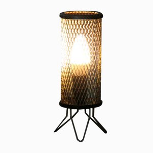 Small Vintage Metal Lamp, 1950s