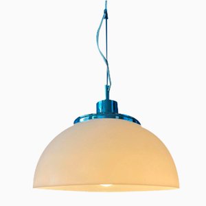 White Guzzini Faro Acrylic Glass Hanging Lamp