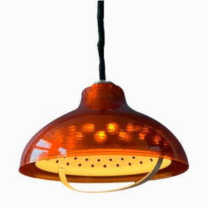 Mid-Century UFO Acrylic Glass Hanging Lamp