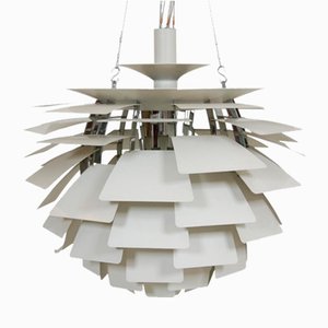 Lampe Artichaut Blanche de Poul Henningsen, 2000s