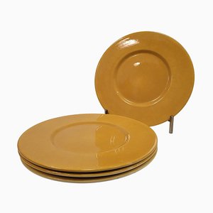 Model Pavillon Plates from Christofle Italy, 1990s, Set of 4