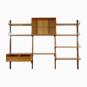 Système d'Étagères Modulaire en Chêne par Poul Cadovius, 1960s