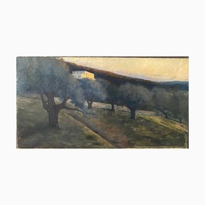 Märtha Tynell, Landschaft, 1930, Öl auf Leinwand
