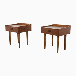 Tables de Chevet Mid-Century par Ib Kofod Larsen pour G-Plan, United Knigdom, 1960s, Set de 2