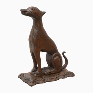 Greyhound Dog, Late 19th Century, Wood