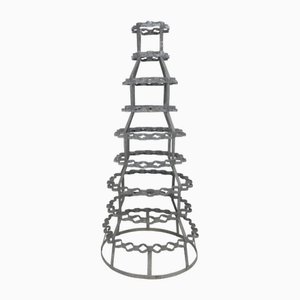 Iron Drying Rack for Wine Bottles from Egouttoir a Bouteilles, 1950s