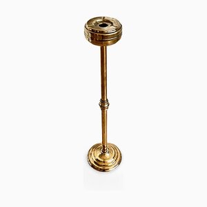 Mid-Century Stand Aschenbecher aus Messing, 1950er